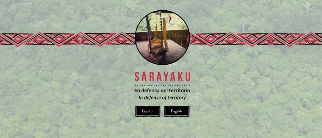 Pueblo Originario Kichwa de Sarayaku
