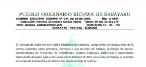 Convocatoria reunion territorial