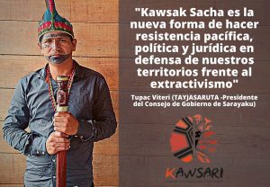 Kawsak Sacha en el entendimiento del presidente del Consejo de Gobierno de Sarayaku